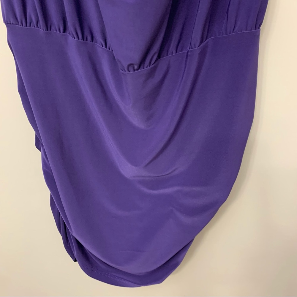 Silky Bodycon Midi Dress Date Night or short Blouse Top S/M Super Soft Comfy - Picture 7 of 16